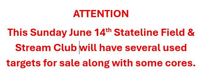 Stateline target notification